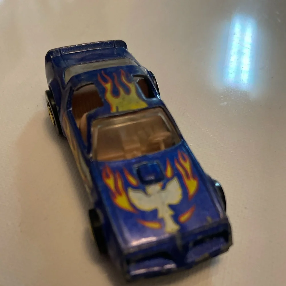 VINTAGE Hot Wheels 1977 Pontiac 'HOT BIRD' Blue car